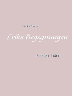 cover image of Frieden finden